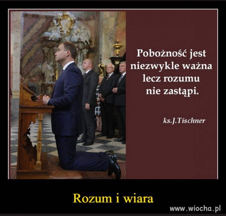 Jak powszechnie wiadomo: Wiara czyni czuba...