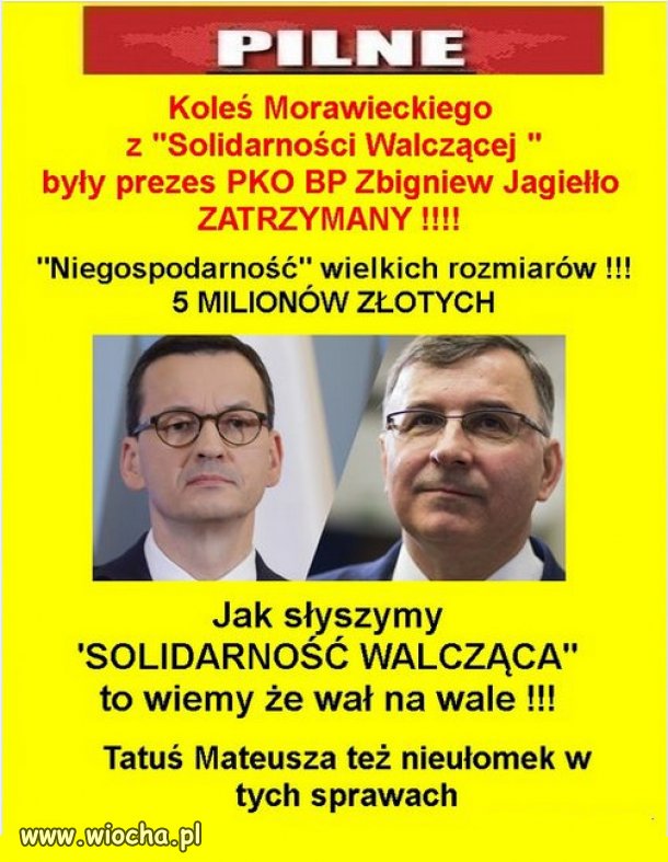 "Solidarni" złodzieje PiSu...