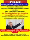 UBekom PiSu nie udało się "wrobić" prof. Grodzkiego!