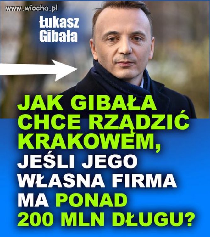 Firma kandydata na prezydenta Krakowa