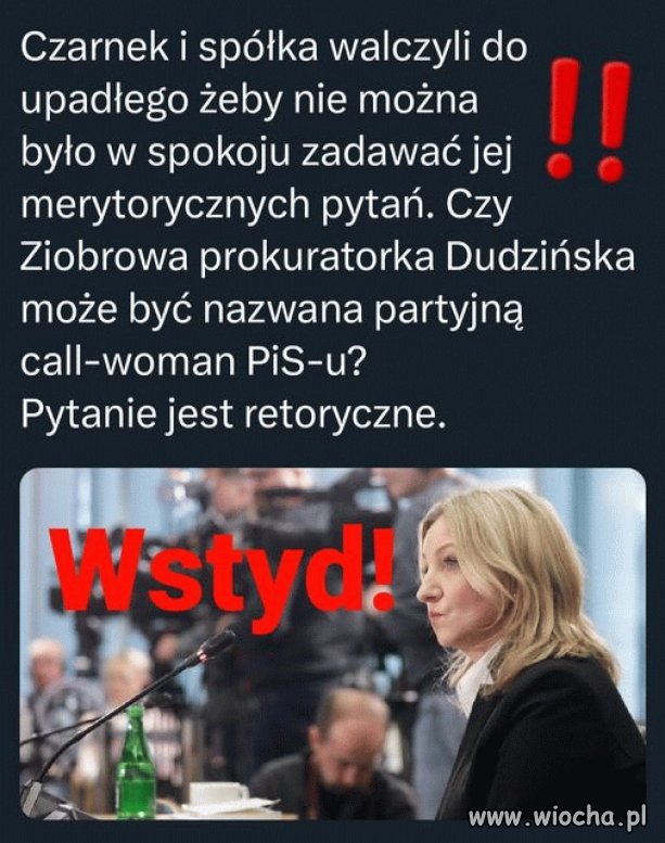 Ziobrowa prokuratorka