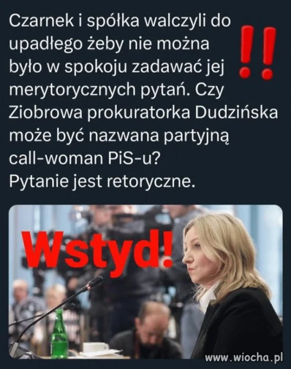 Ziobrowa prokuratorka