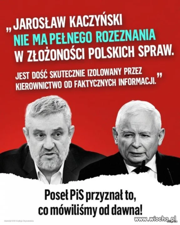 Czy kierownictwo PiS chroni prezesa przed gorzką prawdą