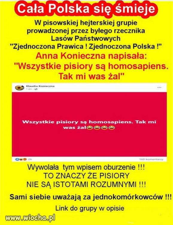 PiS protestuje przeciwko nazywaniu ich "istotami myślącymi"