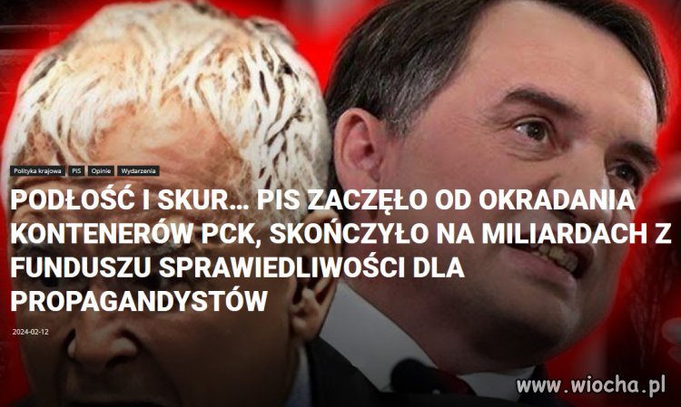 Okradanie najbiedniejszych stało się wizytówką rządów PiS.