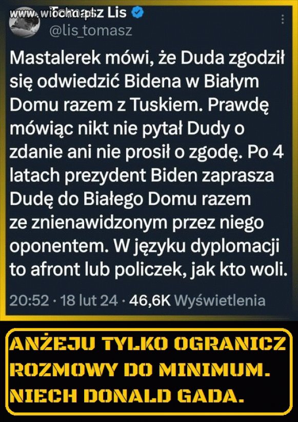 Ta wizyta będzie ciekawa