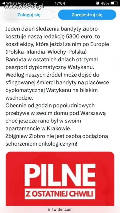 Stonoga na tropie!
