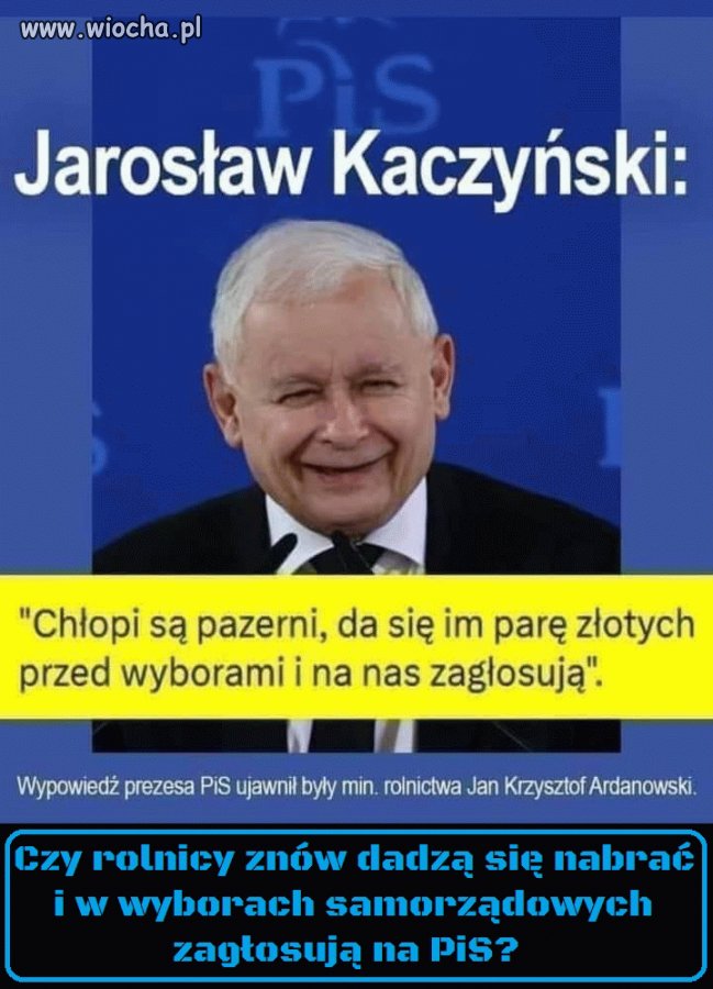 I co wy na to rolnicy?