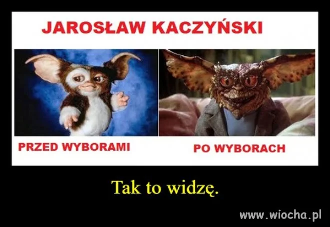 Nagła przemiana ...