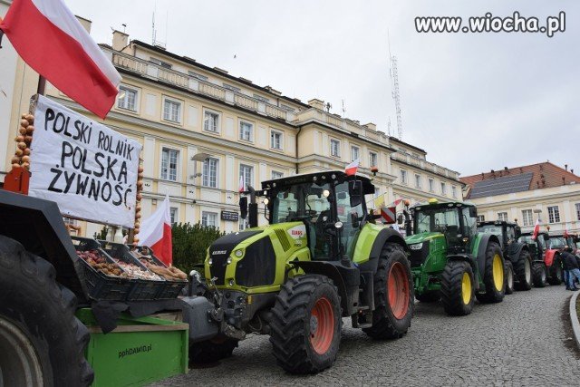 To może i polskie traktory? Czy już nie, rolnicy?