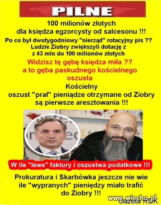 Salceson zdrożał to trzeba zwiększyć dotacje ...