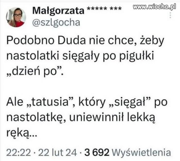 Duda jeszcze nie wstal z kolan, przed sekta kosciola!