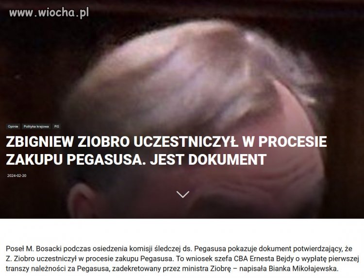 Okazuje się, że PiS próbował utajnić zakupy Pegasusa