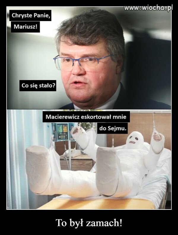Kamiński gdzieś ostatnio zniknął ...