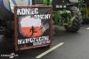 Kolejny "wspaniały" baner na proteście rolnyków