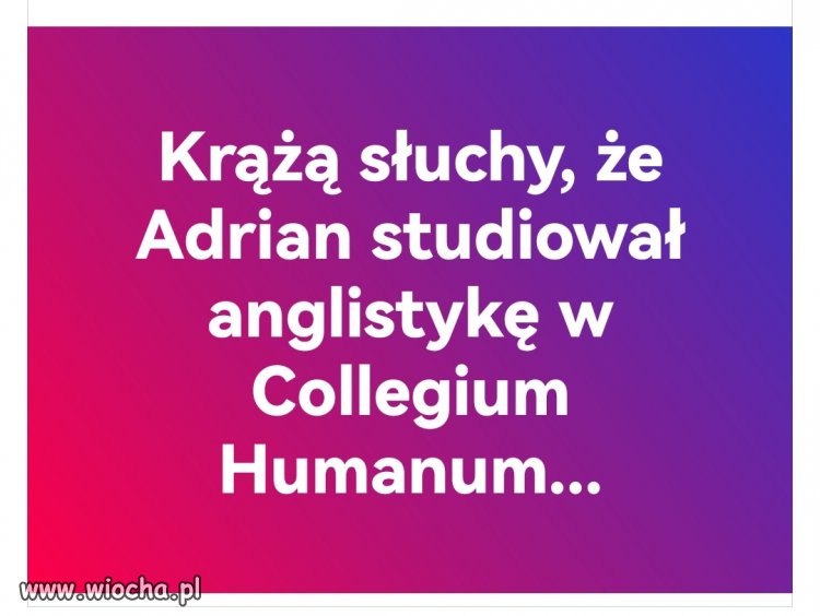 To całkiem prawdopodobne 