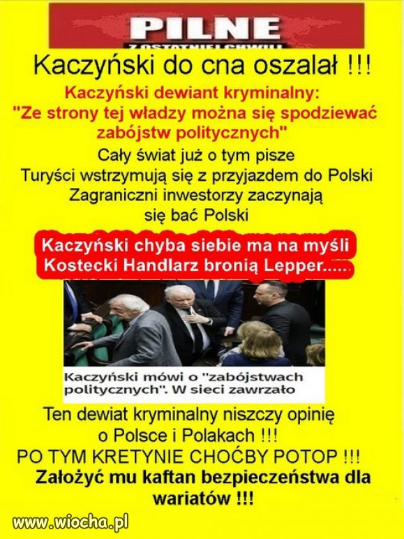 Starość nie radość, szczególnie dla wariatów...