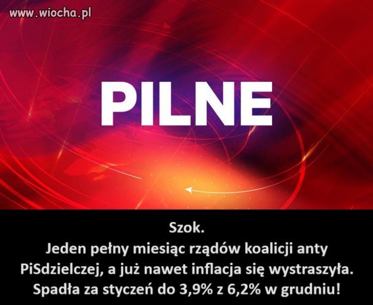 I jest dopiero poniżenie inflacji!
