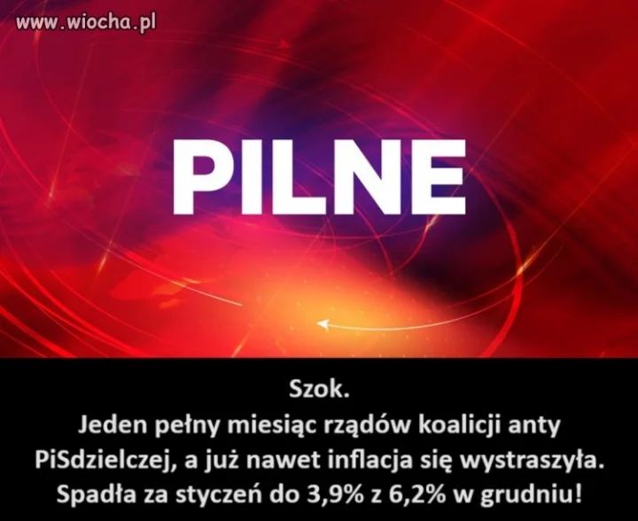 I jest dopiero poniżenie inflacji!