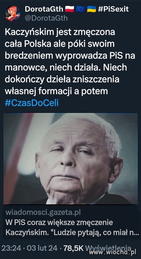 Dajcie mu działać. Pozwólcie mu mówić ...