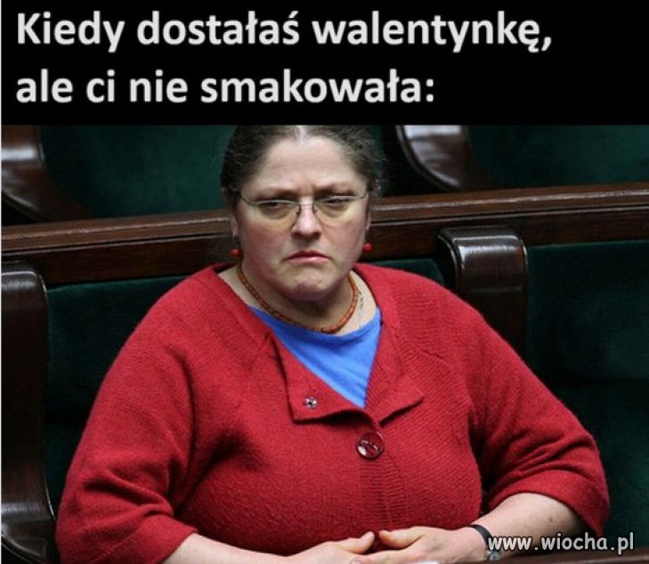 Niech ma chociaż udaną Środę Popielcową. Amen.