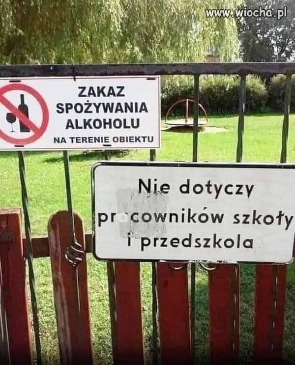 Żeby nie było później pretensji 