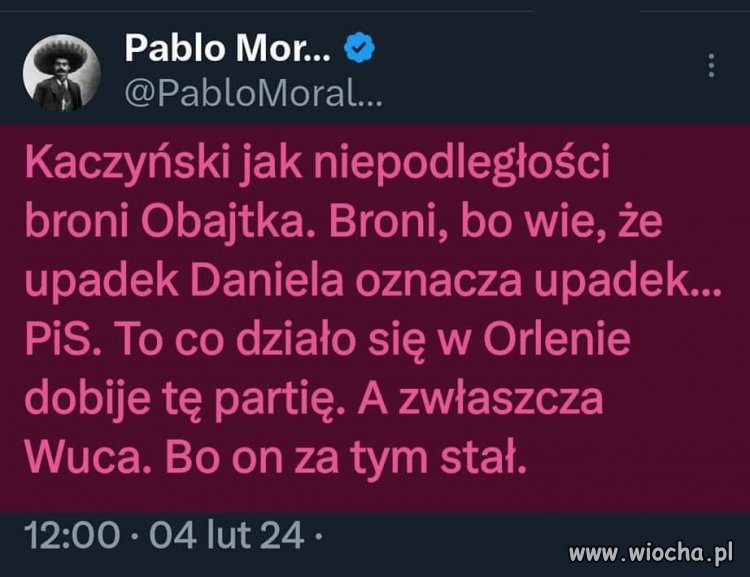 Oto właśnie chodzi! Niech się boi! Ma się bać!