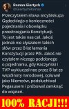Romek jak zawsze celnie