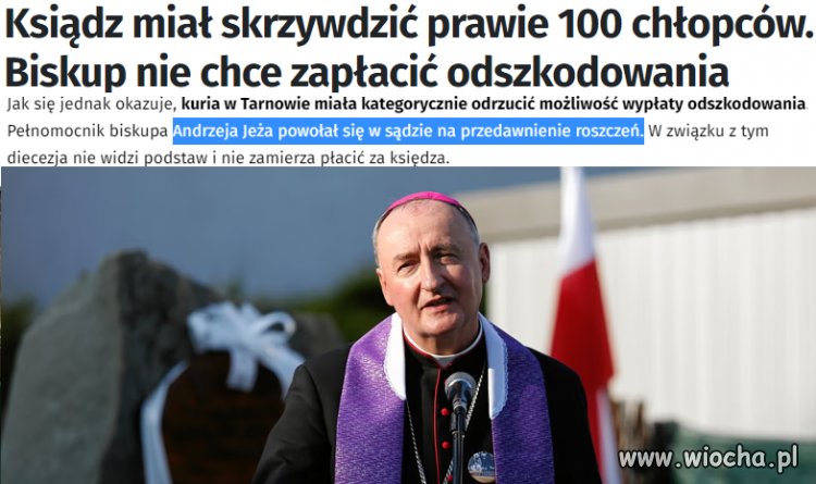 Przedawniły to się roszczenia kościoła