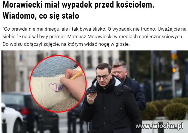 Aż dziwne że go na warszawski chodnik 