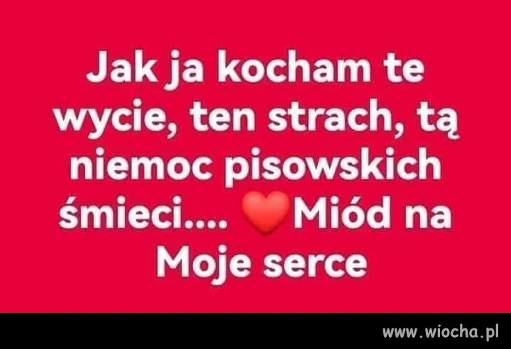 Jak ja to lubię ...