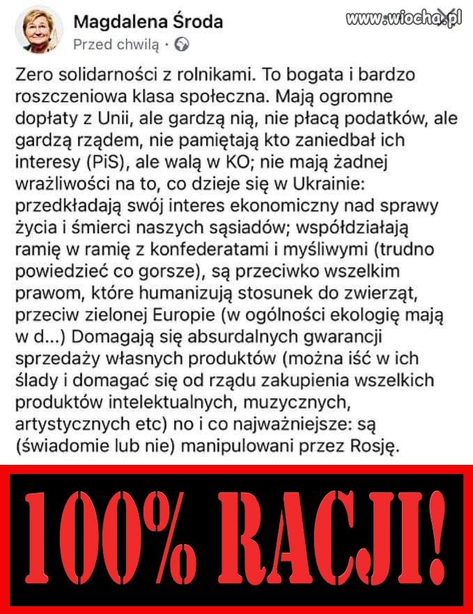 Jak zawsze w punkt
