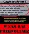 ...to chyba jakiś prymityw, cieć, prostak powiedział.