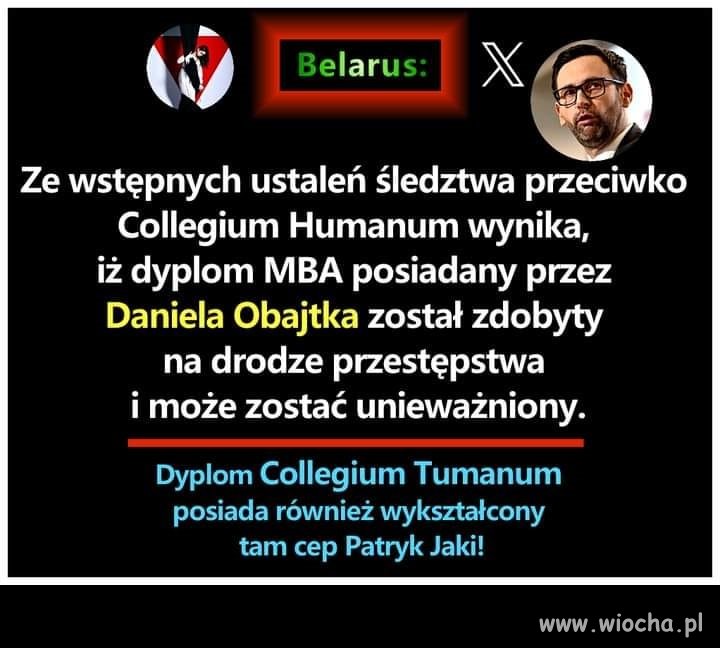 Collegium Tumanum - prawdziwa kuźnia PiSowskich ..