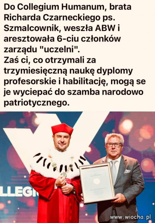 Collegium Tumanum, kużnia PiSowskich kadr ...