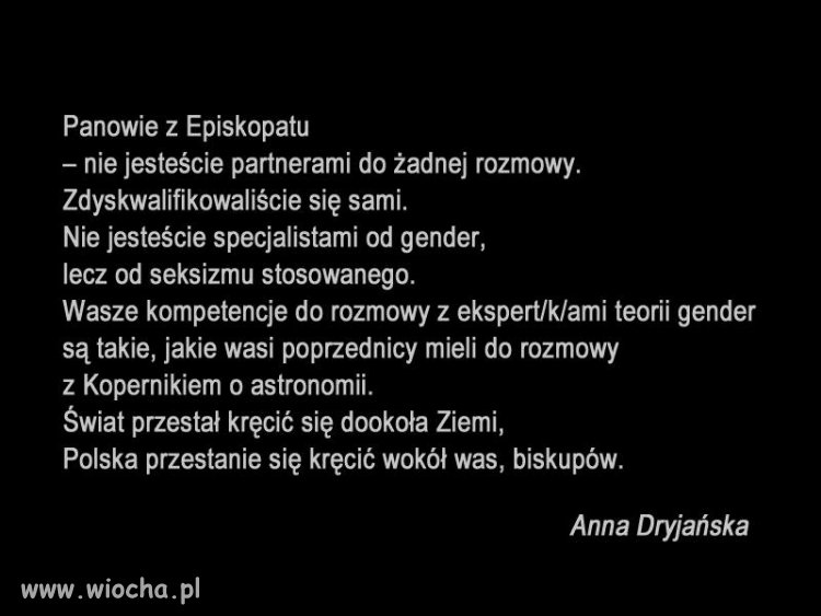 Do tego to się sprowadza