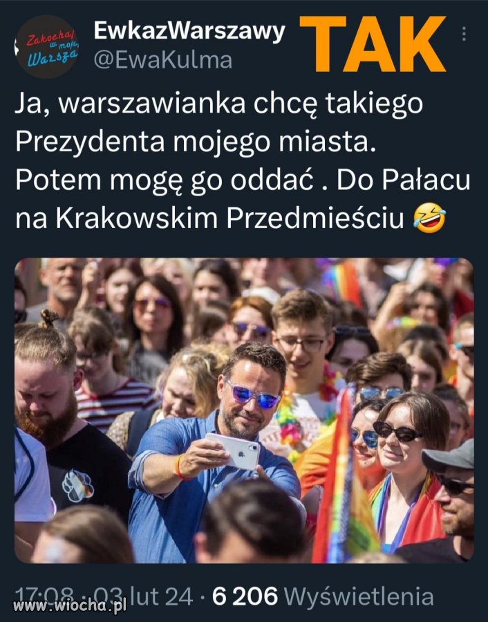 Ego Wam, Warszawiakom i  wszystkim Polakom