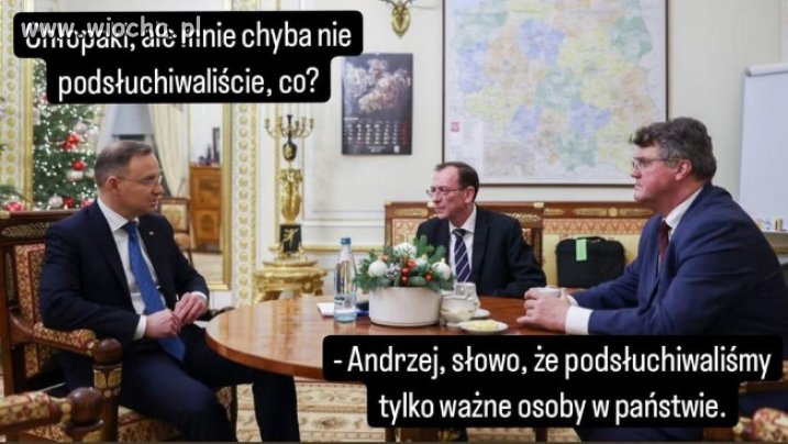 Marionetki Kaczyńskiego nie podsłuchiwali...jest posłuszny!