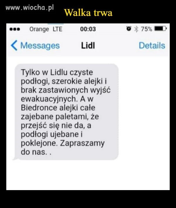 A więc wojna ! 