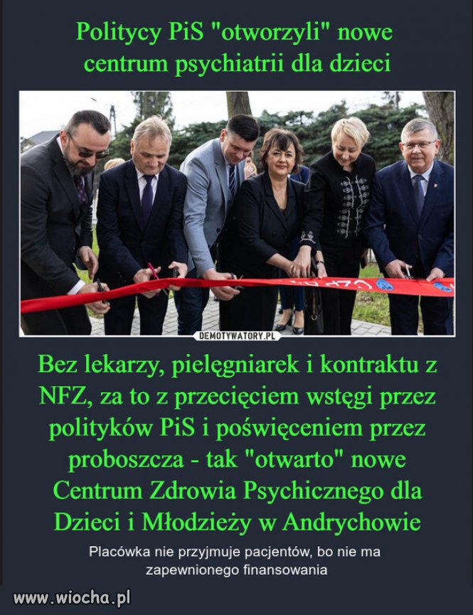 PiSiory to mistrzowie propagandy, otwierania "sukcesow"!