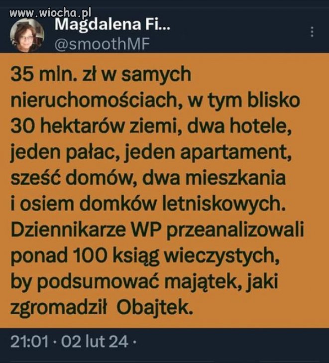 Tak "uczciwą" pracą, PiSiory się bogacą...bezkarnie!