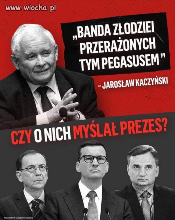Kogo Kaczyński miał na myśli? 