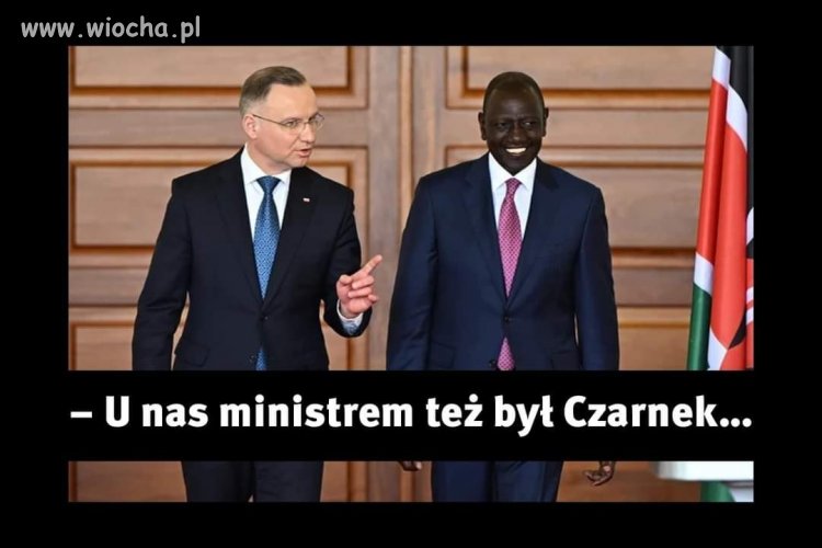 Prezydent z wizytą...