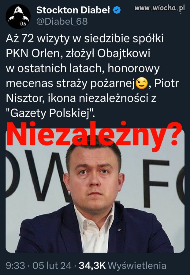 Dzielny dziennikarz śledczy tvp szczujni, który przez 8 lat 