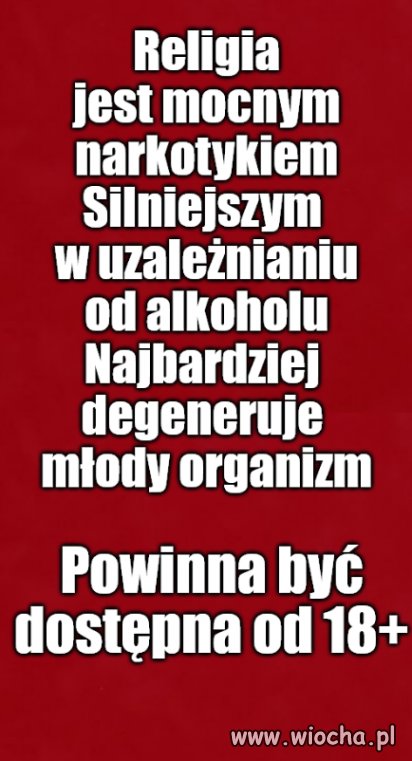 Kaprawym okiem ateisty patrząc ...