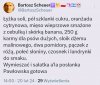 Proszę przekazać kucharce Julii. Tym wreszcie ...