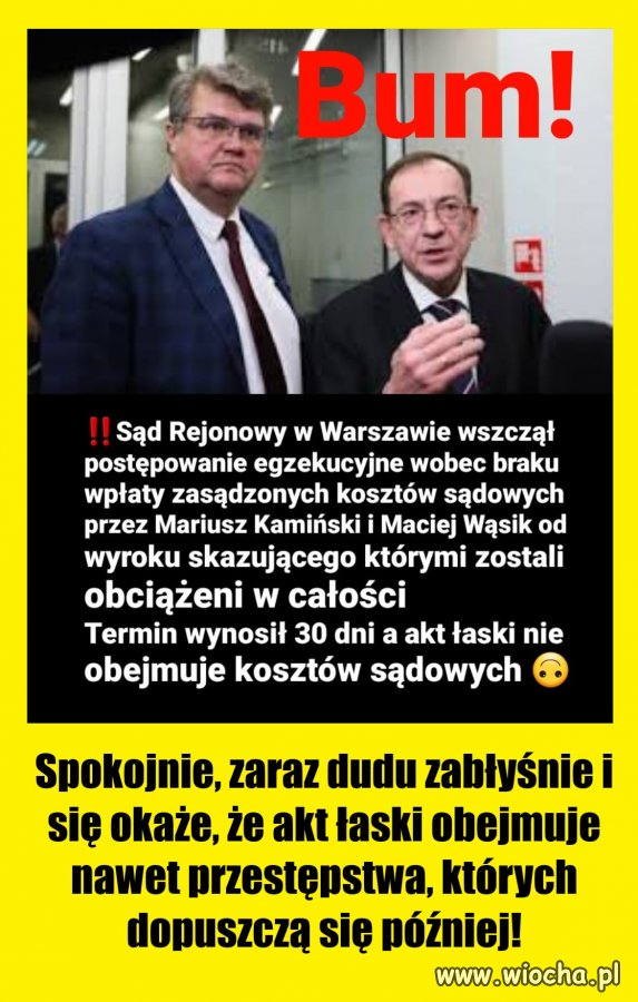 Będzie reasumpcja łaski?