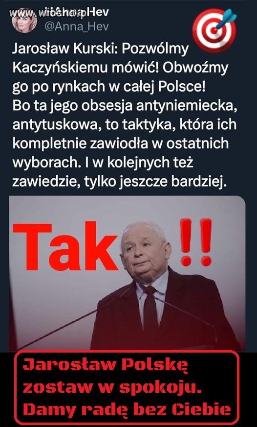 Jarosław wykończy PIS
