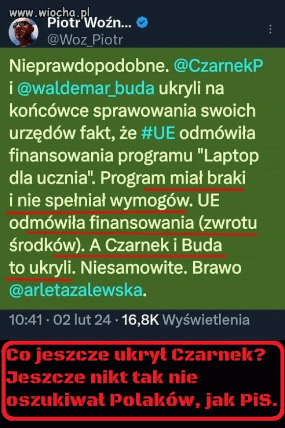 Takie rewelacje
