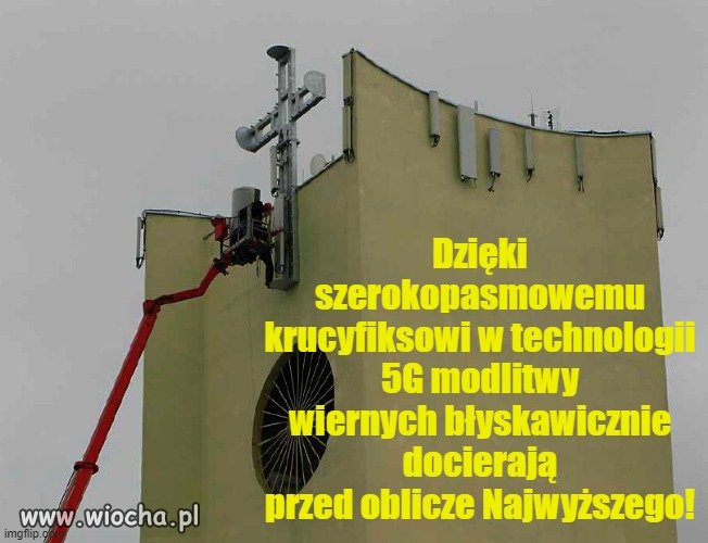 Internet dociera do parafian,